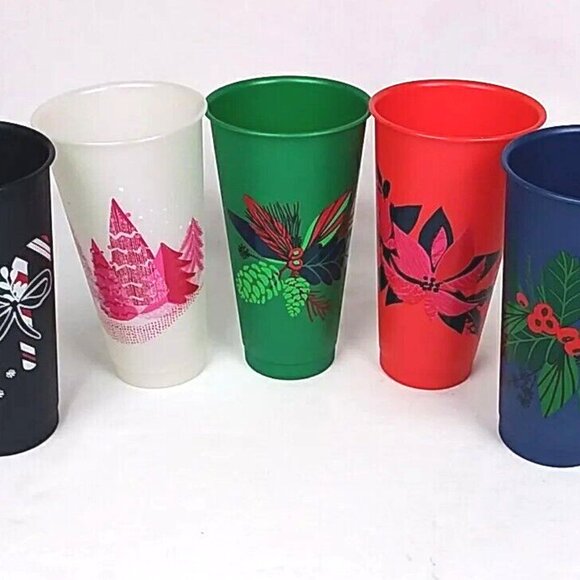 Set of 5: Starbucks Cold Cups - Picture 8 of 8